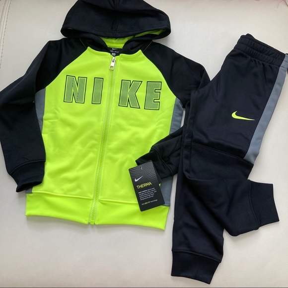 Nike Therma- FIT Full-Zip Hoodie and Pants set Outfit 5052 - Picture 2 of 10